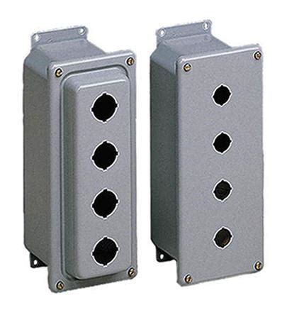 hoffman single push button enclosure